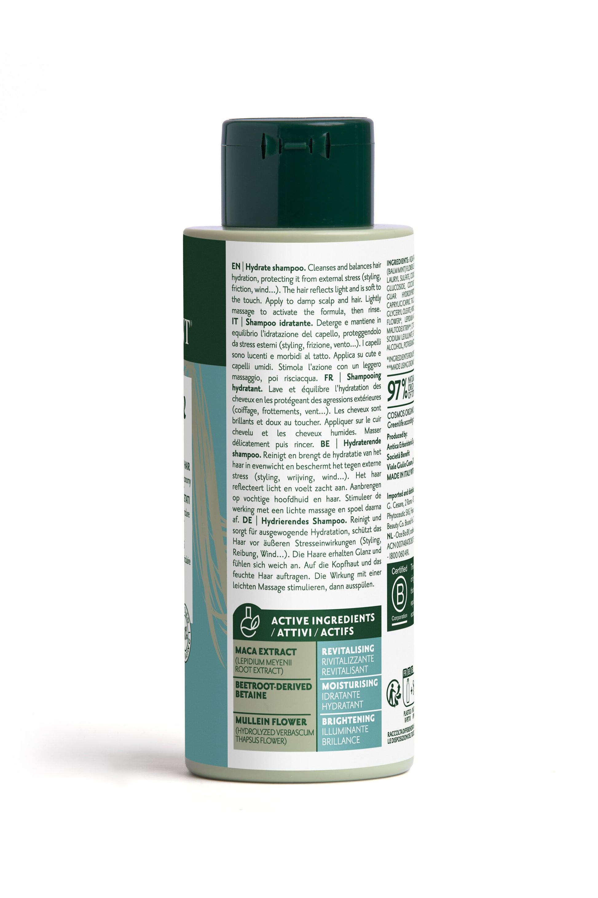 Herbatint Hydrate Shampoo Idratante 260ml-2
