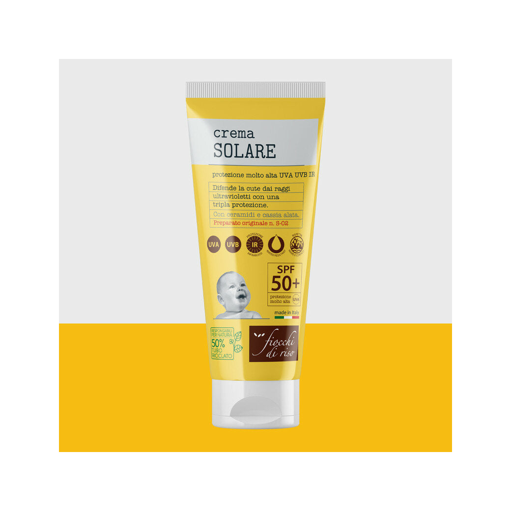 Fiocchi Di Riso Crema Solare Per Bambini 100ml SPF50+-2