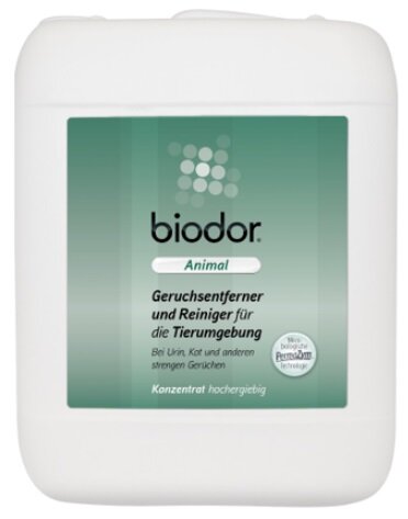 Biodor Animal Concentrato Rimuovi Odori/Detergente Ambiente Animale 10 L-1