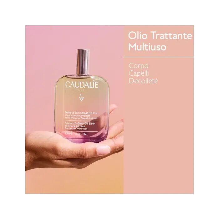 Caudalie Olio Trattante Lisciante Luminosità Corpo/Capelli /Decolleté 50ml-2