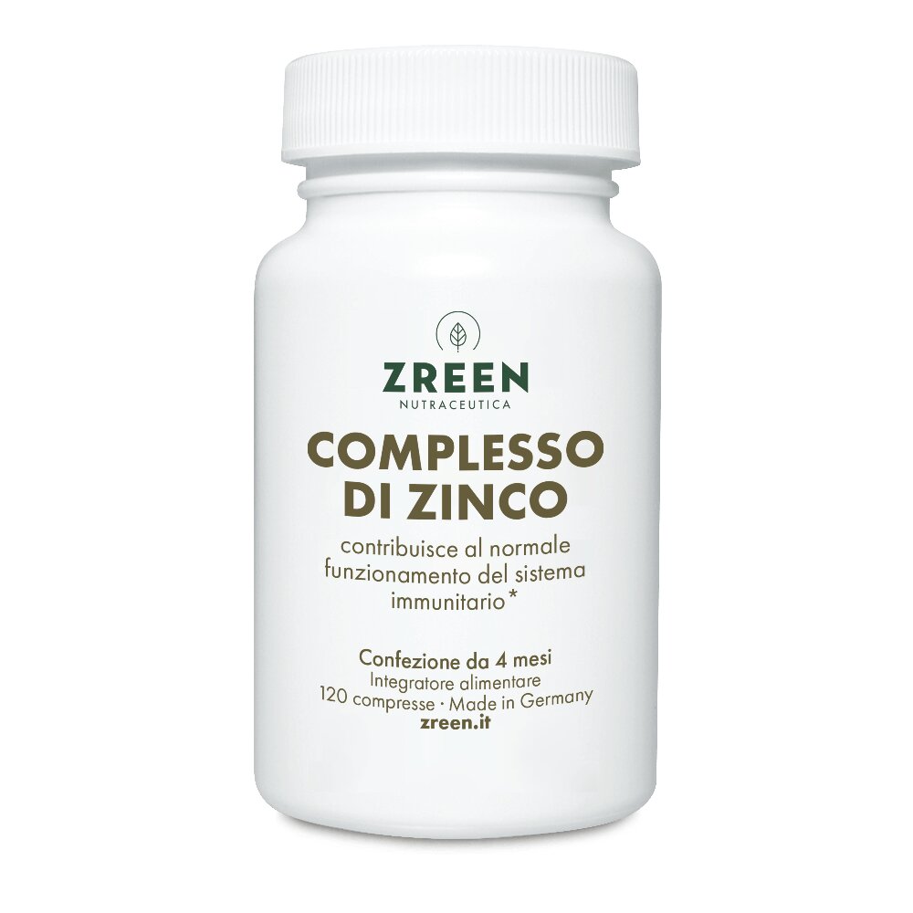 Zreen Complesso Di Zinco 120 Compresse-1