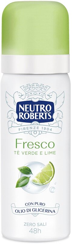 Neutro Roberts Deodorante Spray Fresco Verde Zero Sali di Alluminio 50ml-1