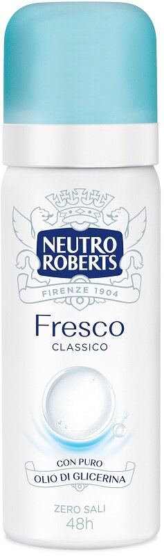 Neutro Roberts Deodorante Spray Fresco Classico Zero Sali di Alluminio 50ml-1