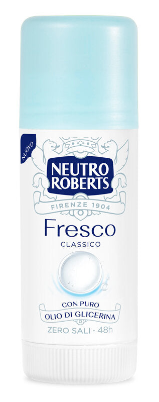 Neutro Roberts Deodorante Stick Fresco Zero Sali di Alluminio 40ml-1