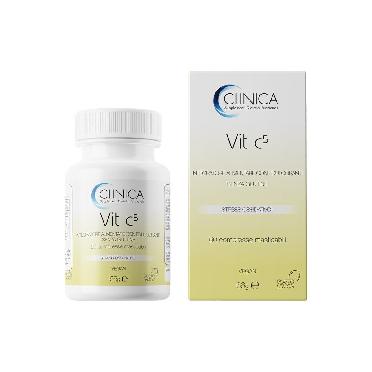 Clinica Vit C5 60 Compresse Masticabili – 2 Mesi Di Trattamento-4
