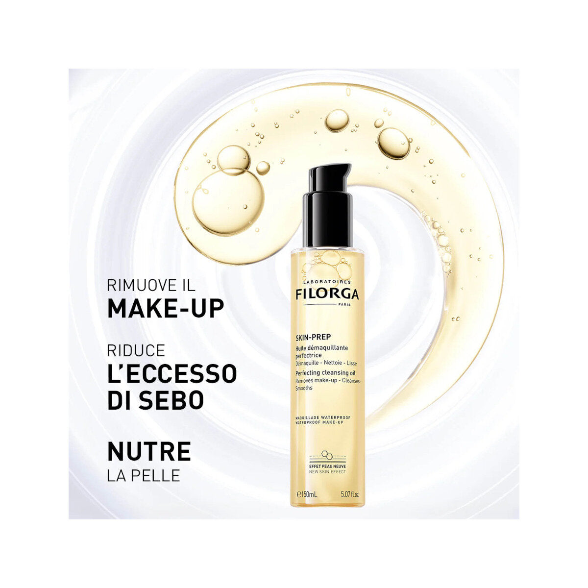Filorga Skin Prep Olio Struccante Viso Nutriente 150ml-3