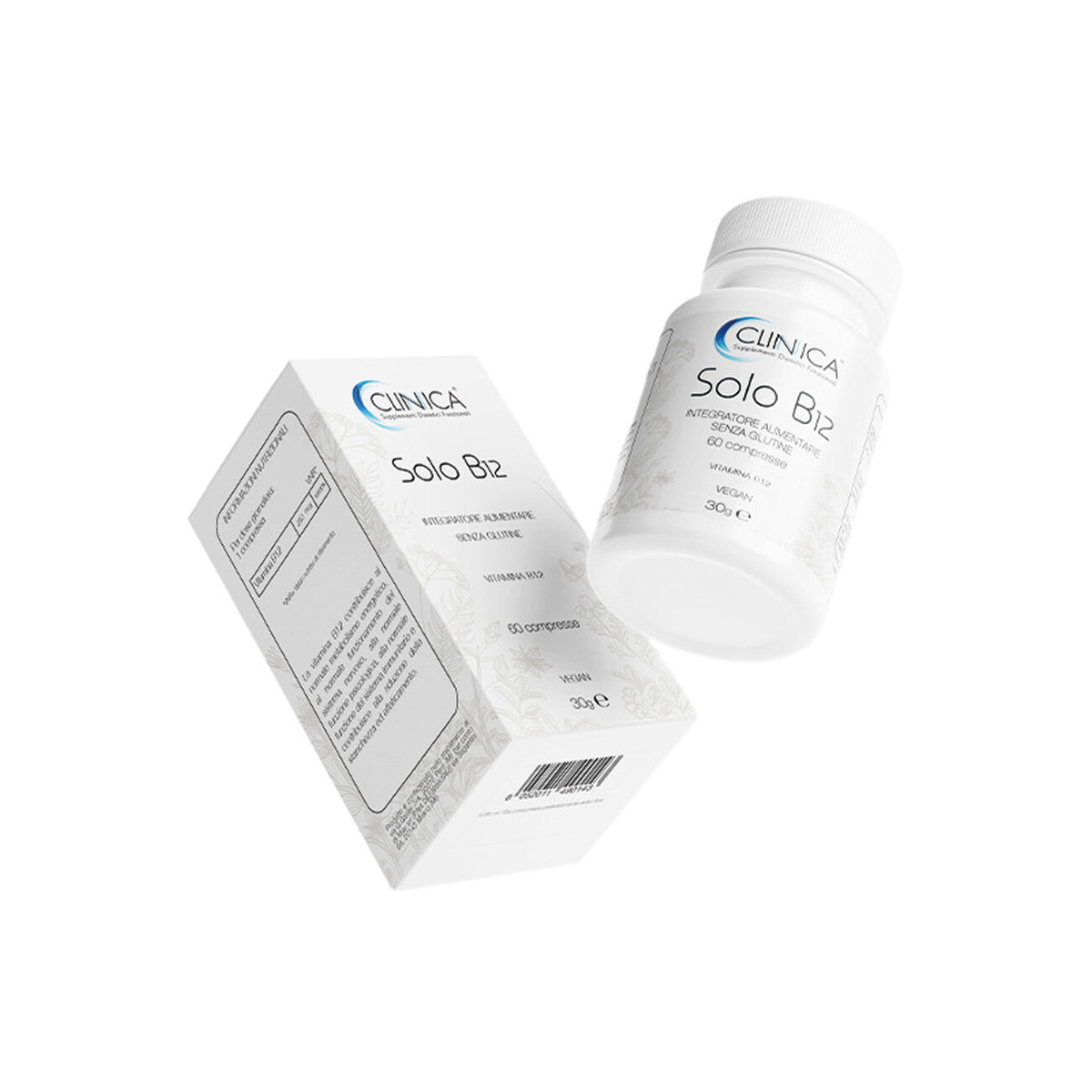 Clinica Solo B12 60 Compresse – 2 Mesi Di Trattamento-3