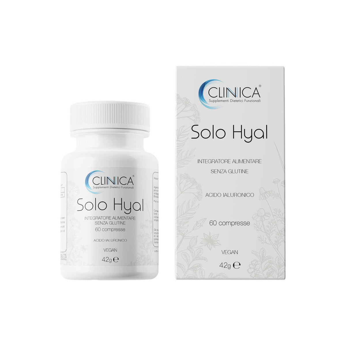 Clinica Solo Hyal 60 Compresse – 1 Mese Di Trattamento-2