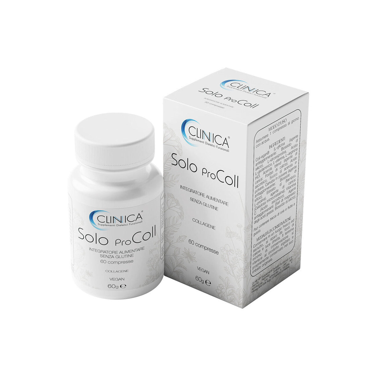 Clinica Solo proColl 60 Compresse = 2 Mesi Di Trattamento-3