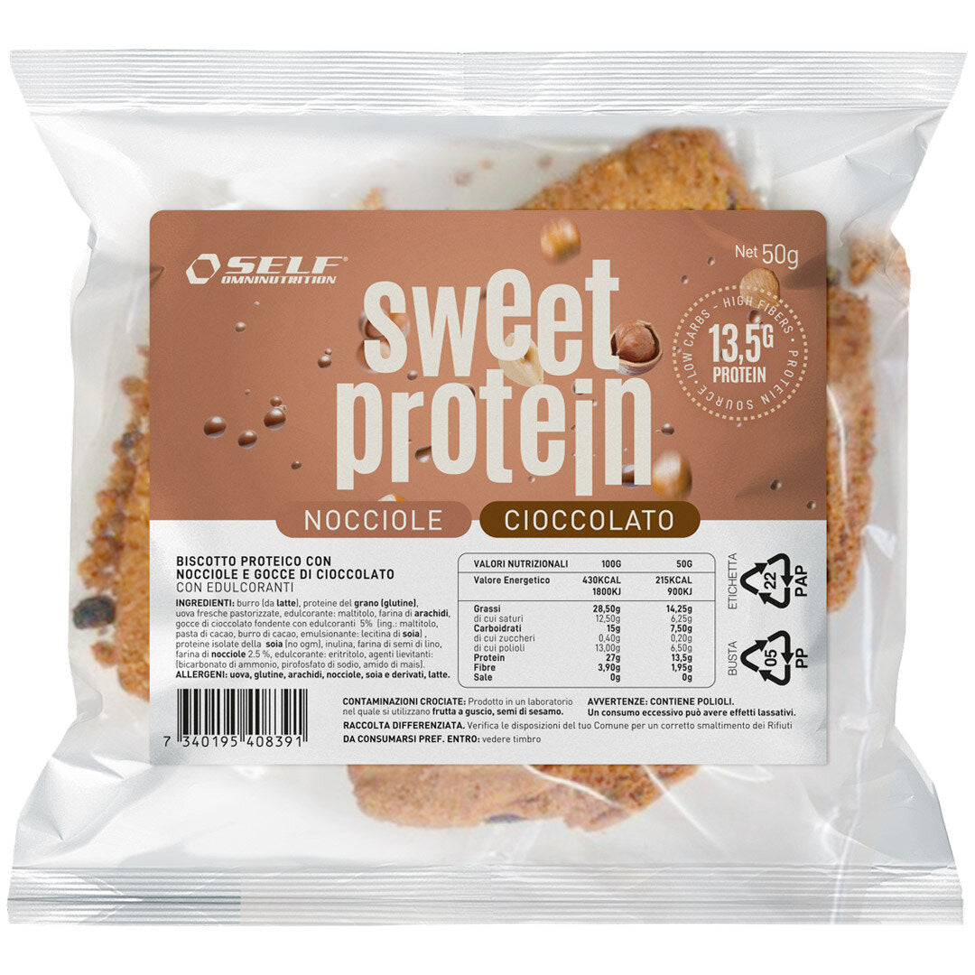 Self Omninutrition Sweet Protein Gusto Cioccolato & Nocciola 50g-1