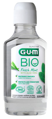 Sunstar Gum Bio Collutorio Fresh Mint Con Aloe Vera 300ml-1