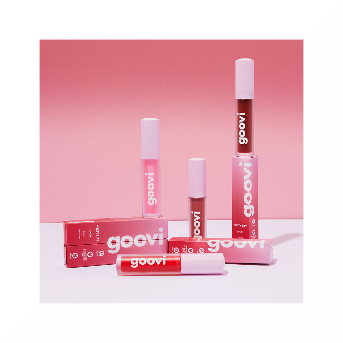 Goovi Melty Lips Lip Oil 03 Guava Beige-2