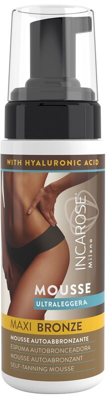 Incarose Maxi Bronze Mousse Autoabbronzante Ultraleggera 200ml-1
