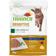 Natural Trainer Gatto Sensitive Adult con Agnello Paté 85g-1