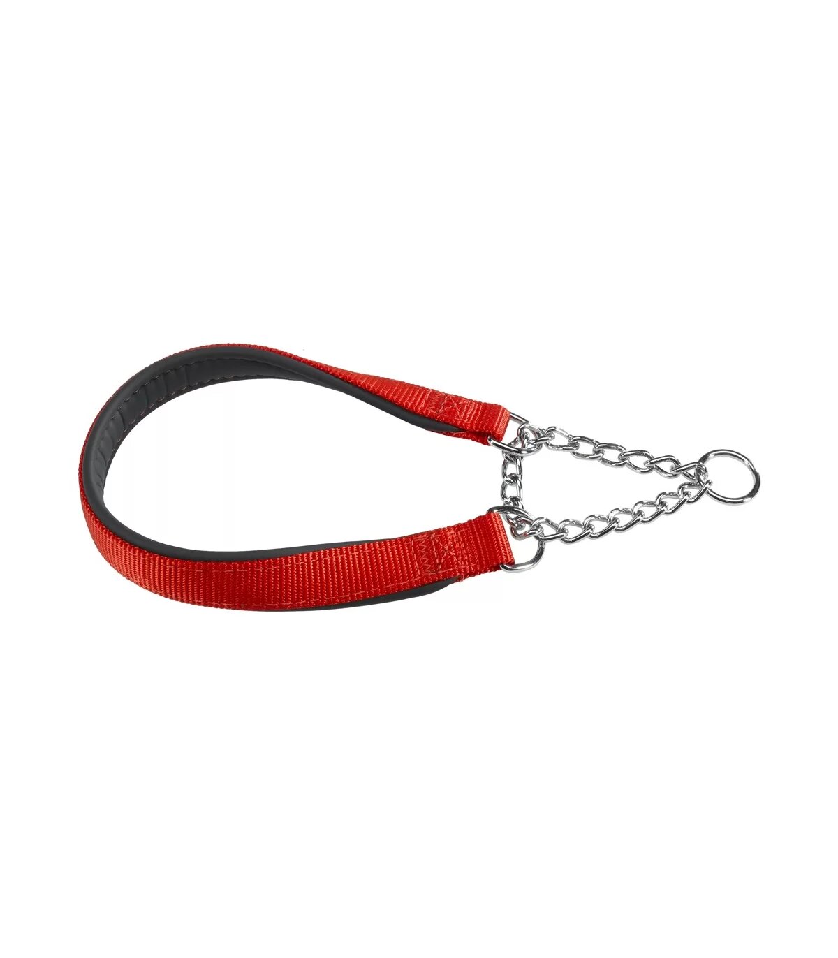 Ferplast Daytona CSS Collare Semistrangolo Nylon Soffice Imbottitura Rosso Per Cani CSS15/45-1
