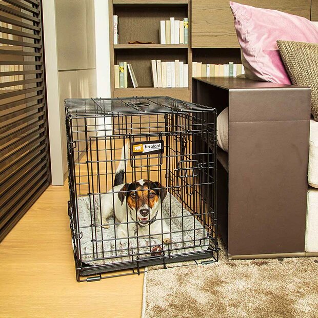 Ferplast Dog Inn Box Pieghevole Per Cani Taglia 60-5