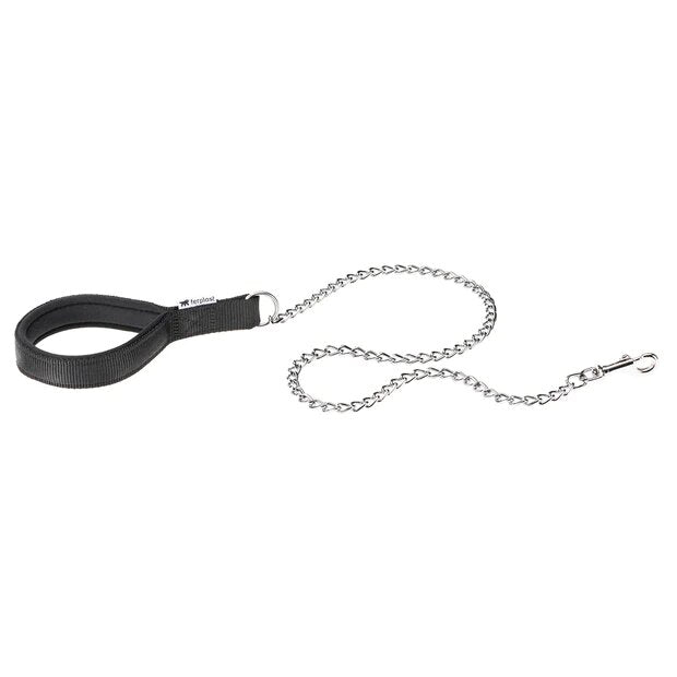 Ferplast Daytona Guinzaglio Corto In Nylon Con Impugnatura Imbottita Nero Per Cani GM25/100-1