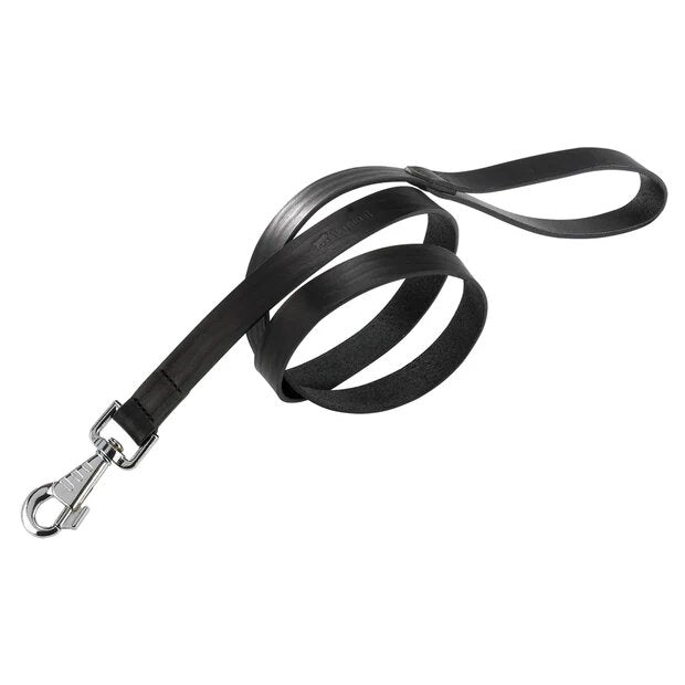 Ferplast Natural Guinzaglio Nero Per Cani In Vera Pelle Taglia G15/120-1