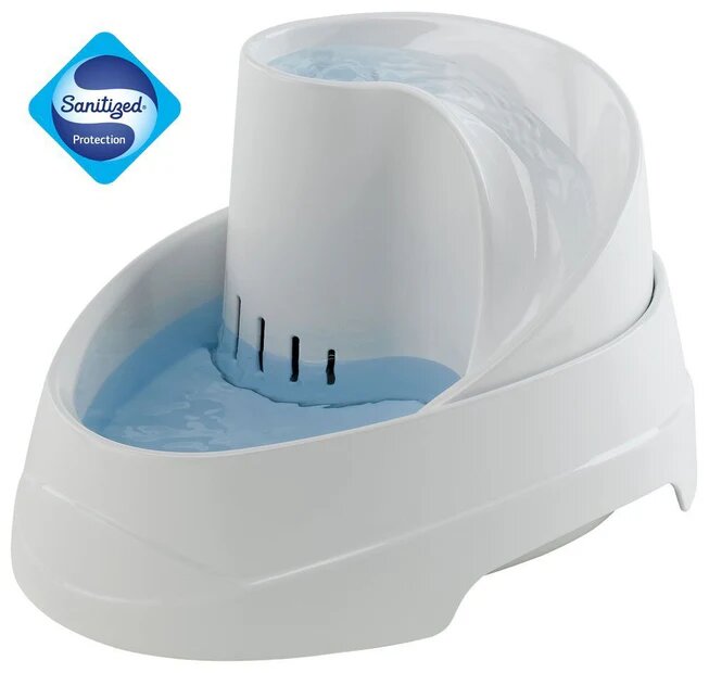 Ferplast Vega Sanitized Fontanella Per Gatti E Cani Di Piccola Taglia 2l-2