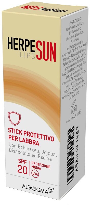 HerpeSun Stick Protettivo Per Labbra SPF 20 5ml-1