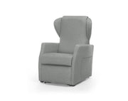 Mopedia Poltrona Elevabile Ninfea con Roller 4 Ruote 50mm PO401 Grigio-1