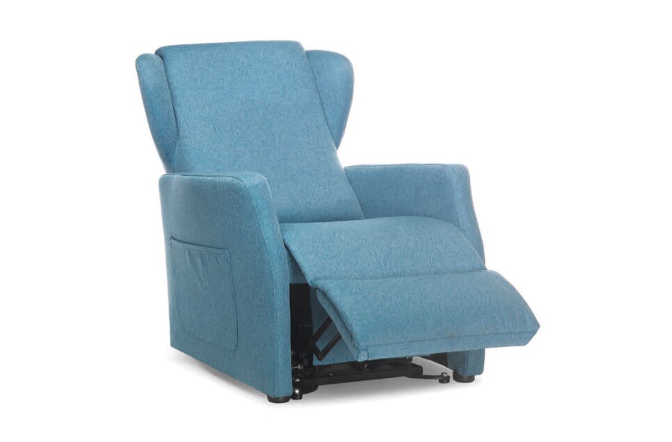 Mopedia Poltrona Elevabile Ninfea Senza Roller PO400 Blu-2