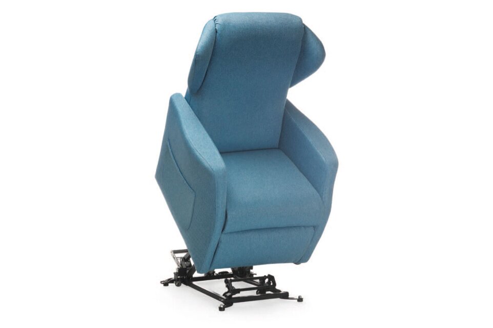 Mopedia Poltrona Elevabile Ninfea Senza Roller PO400 Blu-3