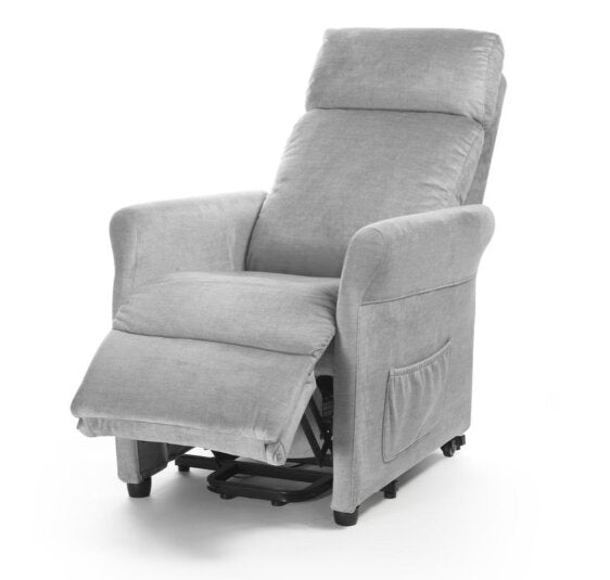 Mopedia Poltrona Elevabile Chloe PO403 Grigio Perla-2