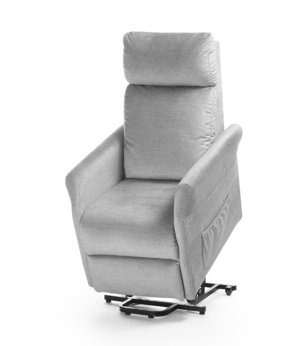 Mopedia Poltrona Elevabile Chloe PO403 Grigio Perla-3