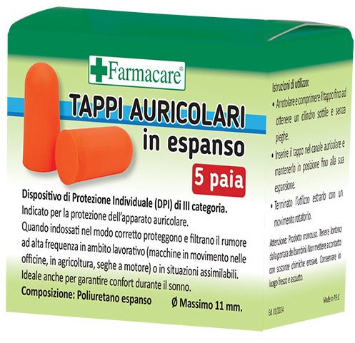Tappi Auricolari Espanso 5 Paia-0