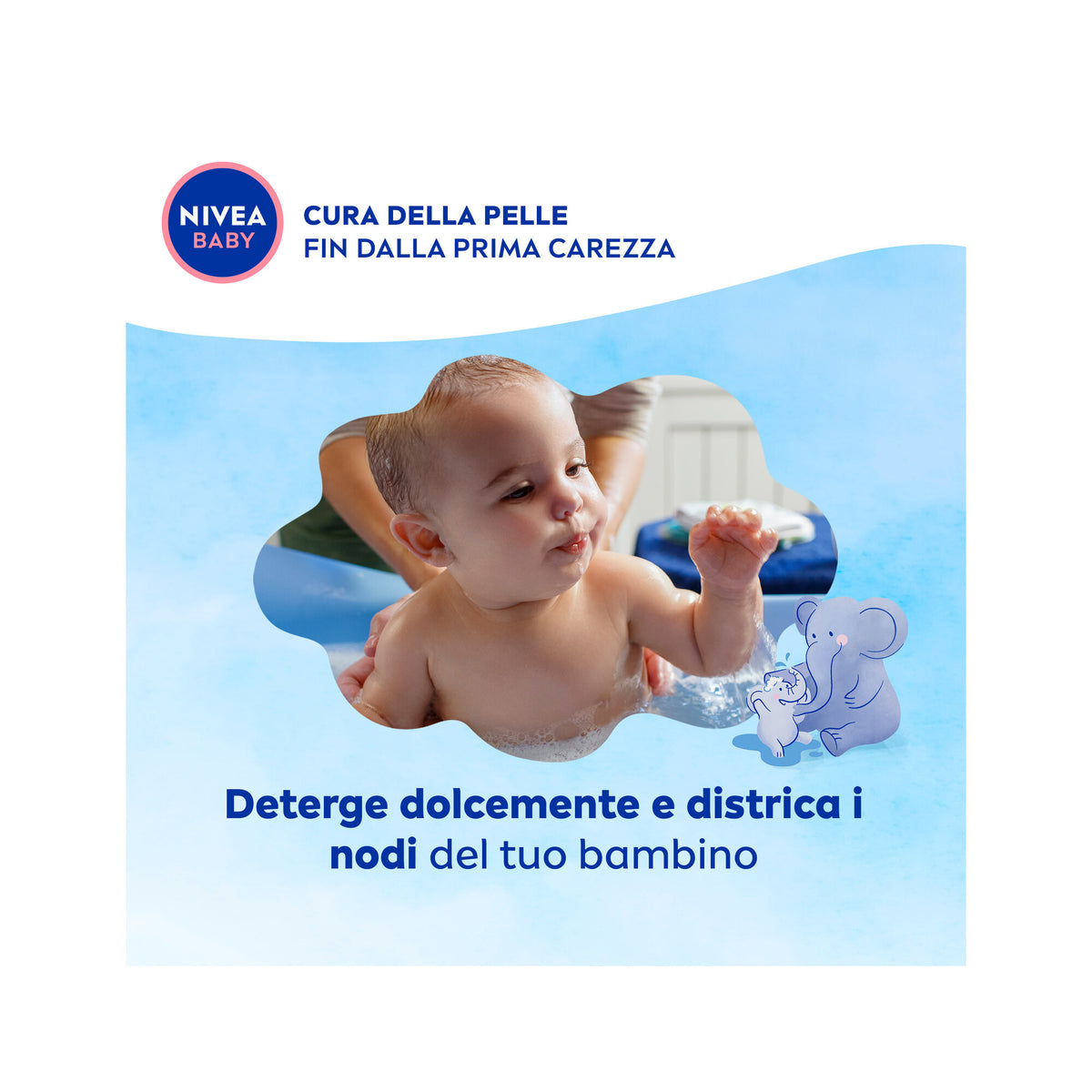 Nivea Baby Shampoo Delicato & Neutro 200 ml Detergente Neonato Bambini Per Corpo E Capelli-3