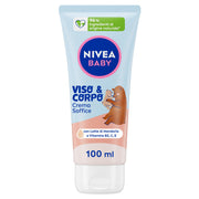Nivea Baby Viso & Corpo Crema Soffice 100 ml Crema Bambini Corpo E Viso Idratante E Nutriente-2