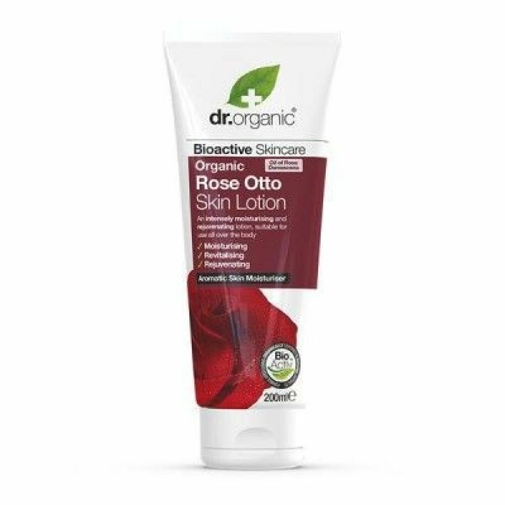 Dr. Organic Lozione Per il Corpo Rose Otto 200ml-1