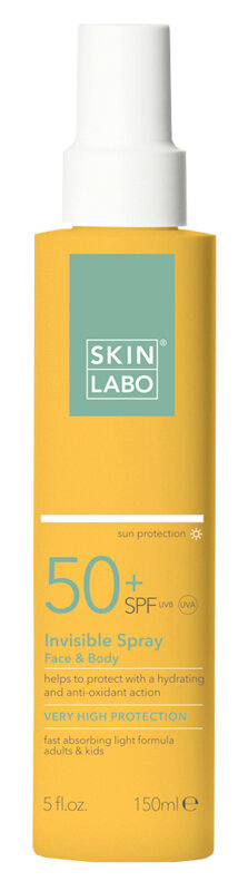 Skinlabo Spray Solare Invisibile Viso E Corpo 150ml SPF50+-1