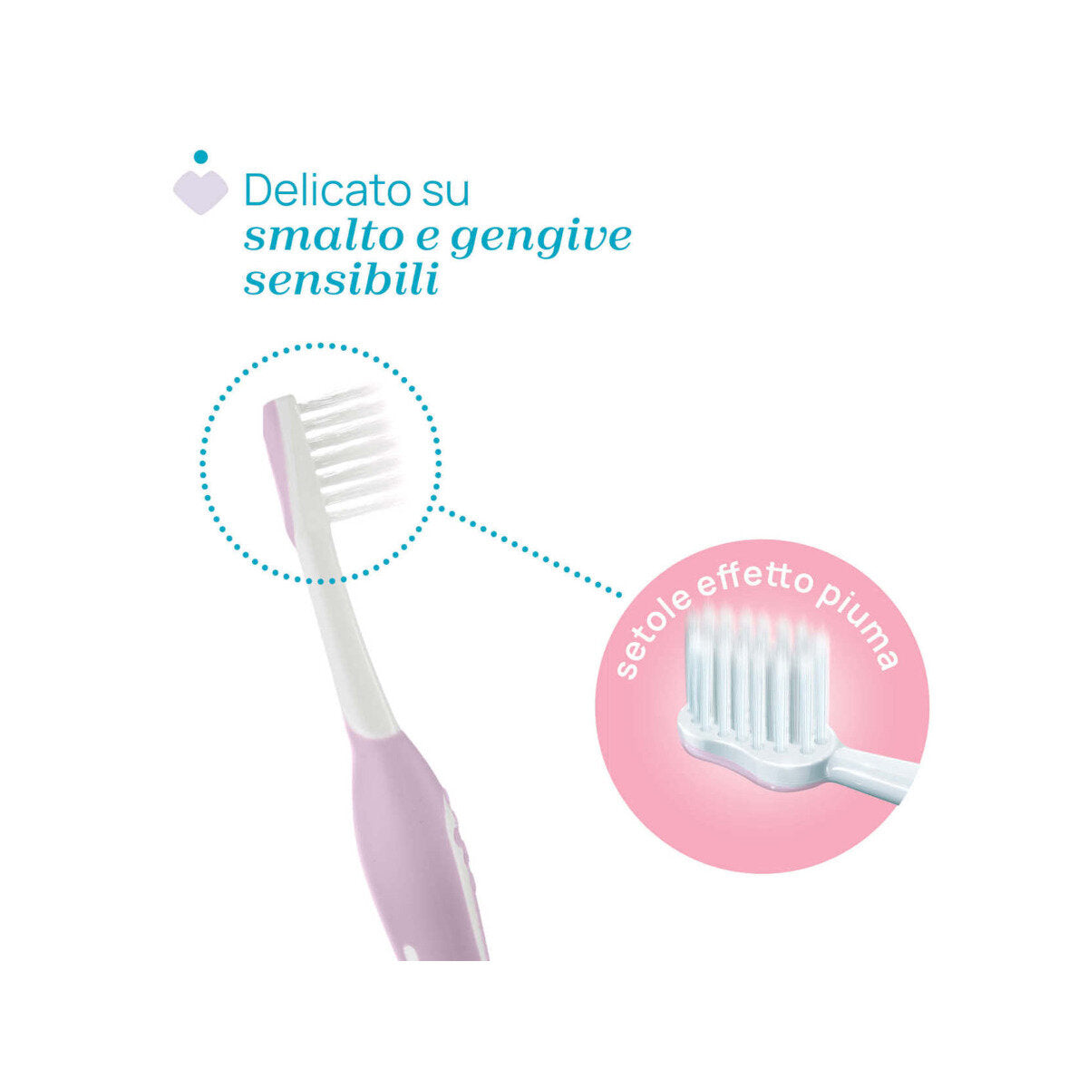 Chicco Spazzolino Primi Denti 6-36 Mesi Lilla 1 Pezzo-2