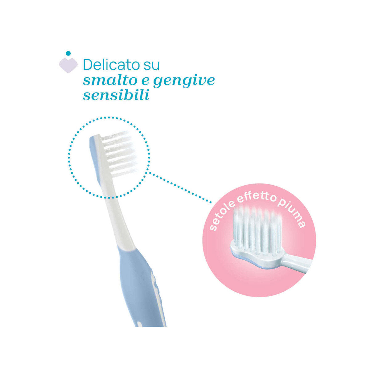 Chicco Spazzolino Primi Denti 6-36 Mesi Indigo 1 Pezzo-2