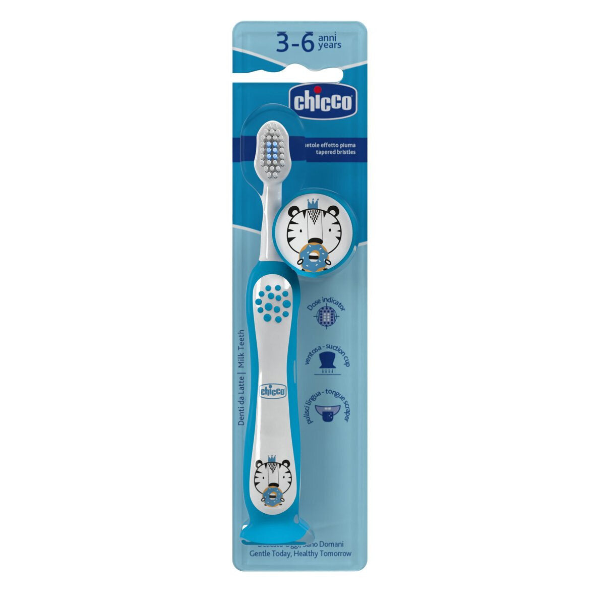 Chicco Spazzolino 3-6 Anni Tigre 1 Pezzo-7