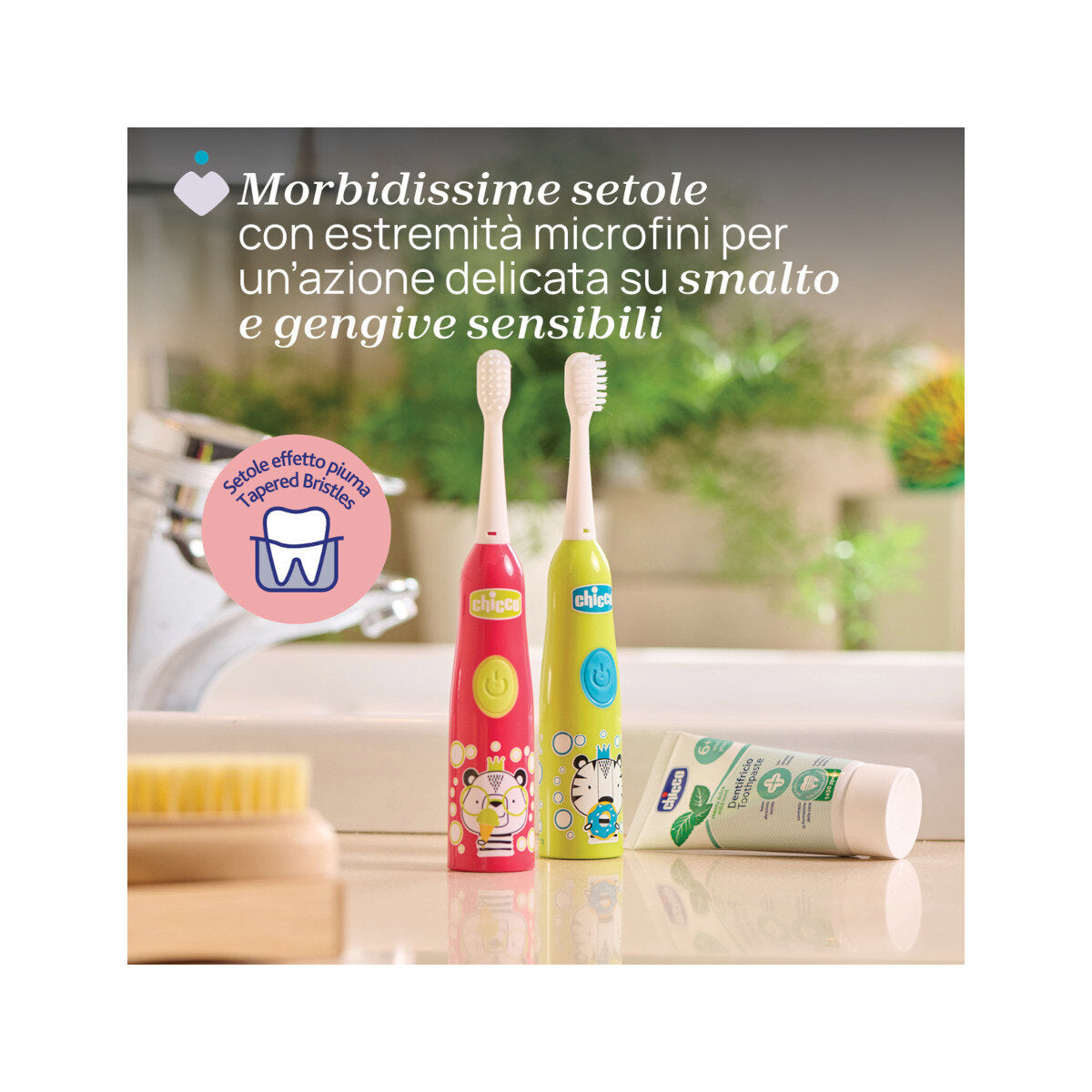 Chicco Spazzolino Elettrico Panda 3+ Anni 1 Pezzo-3