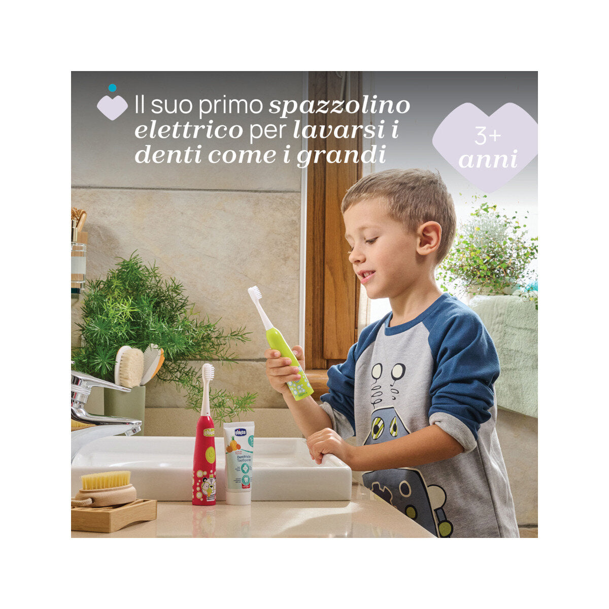 Chicco Spazzolino Elettrico Panda 3+ Anni 1 Pezzo-6