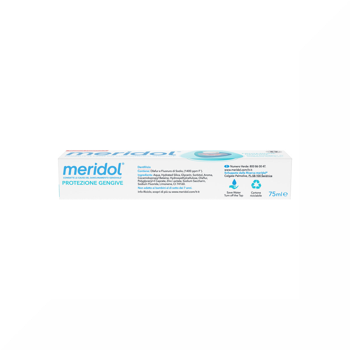 Meridol Dentifricio Protezione Gengive con Effetto Antibatterico 75ml-2