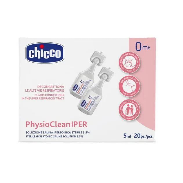 Chicco Soluzione Hypertonic 5ml 20 Pezzi 0Mesi+-1