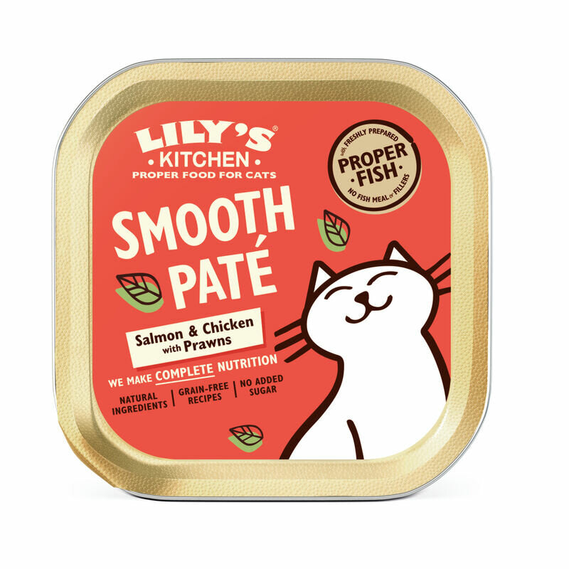 Lily's Kitchen Salmon & Chicken Paté Cat 85g-1