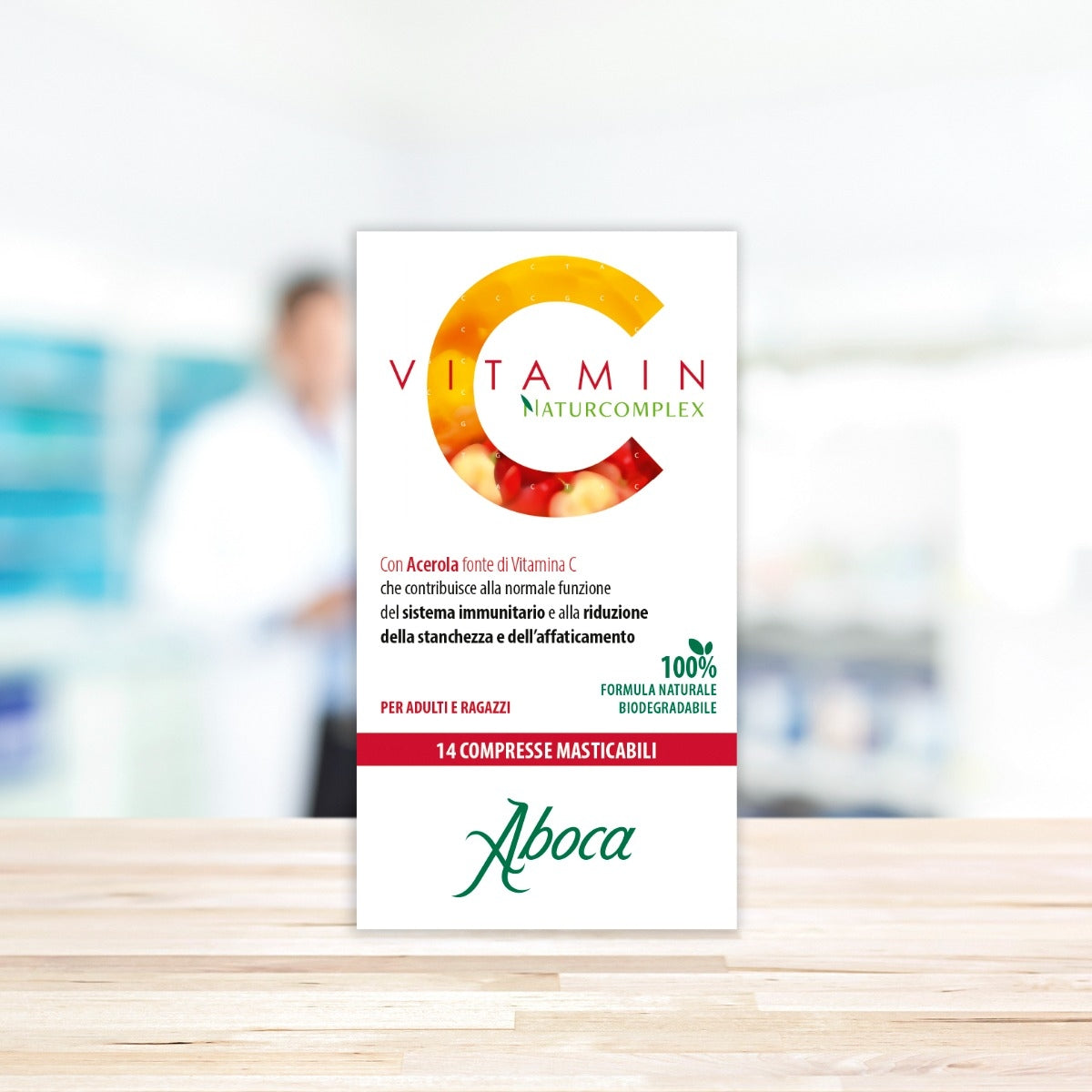 Aboca Vitamin C Naturcomplex 14 Compresse-2
