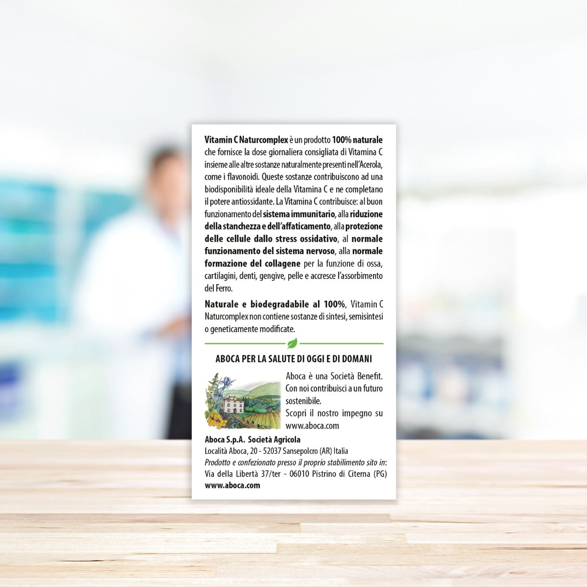 Aboca Vitamin C Naturcomplex 14 Compresse-3