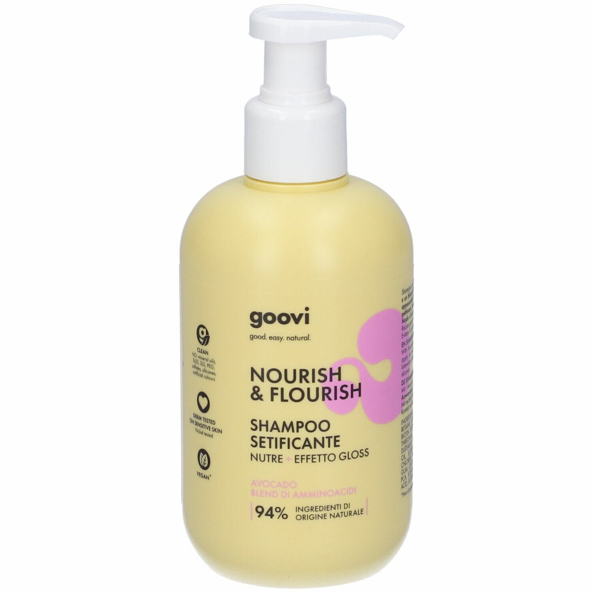 Goovi Nourish & Flourish Shampoo Setificante 250ml-1
