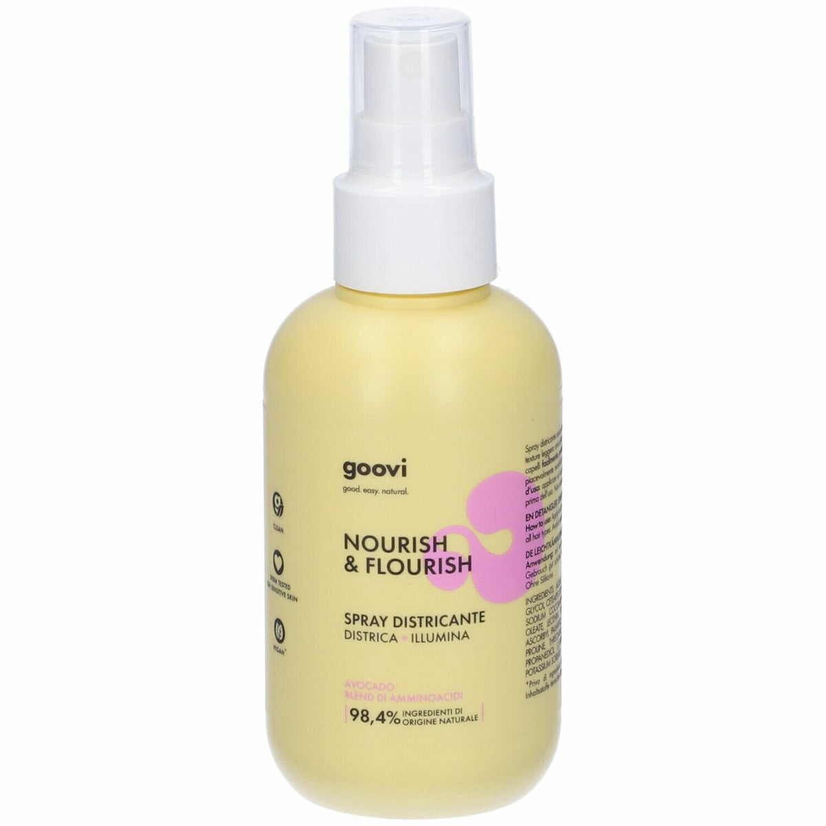 Goovi Nourish & Flourish Spray Districante Per Capelli 100ml-1