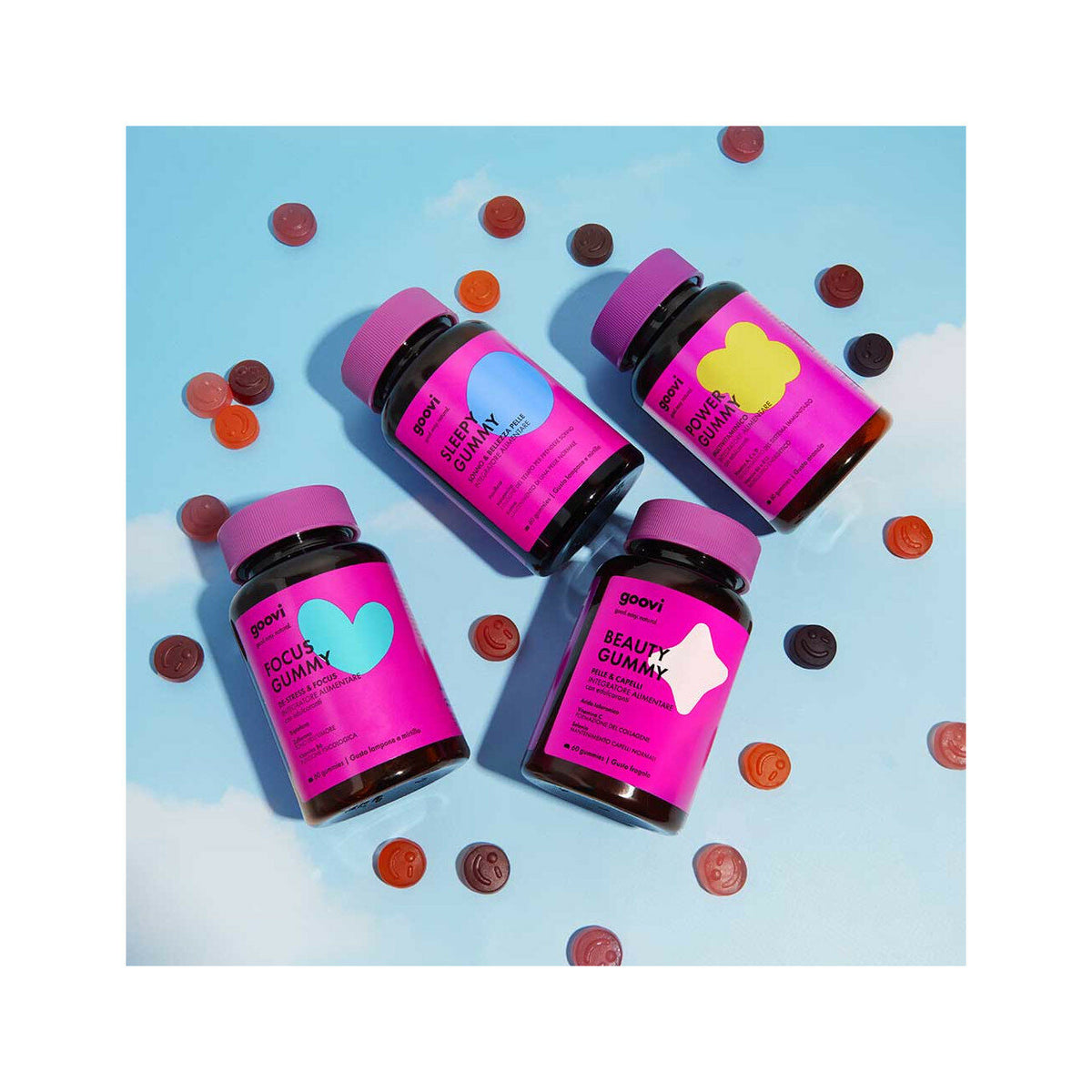 Gooovi Power Gummy Multivitaminico 60 Gummies-4