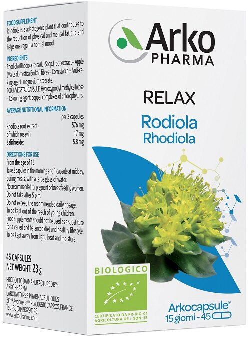 Arkocapsule Rodiola Bio 45 Capsule-1
