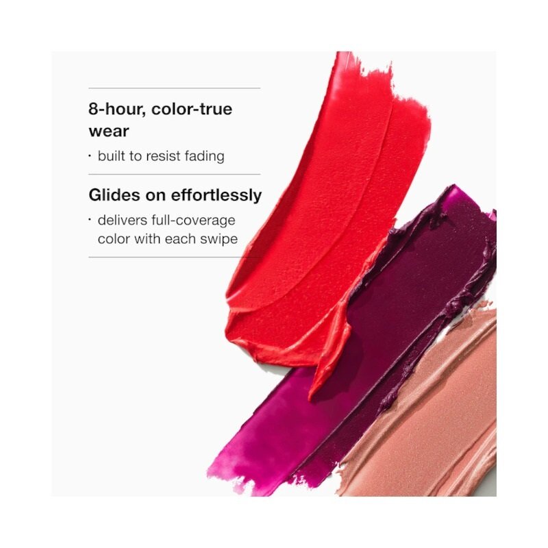 Clinique Pop Longwear Lipstick Rossetto Satin Blackberry-6
