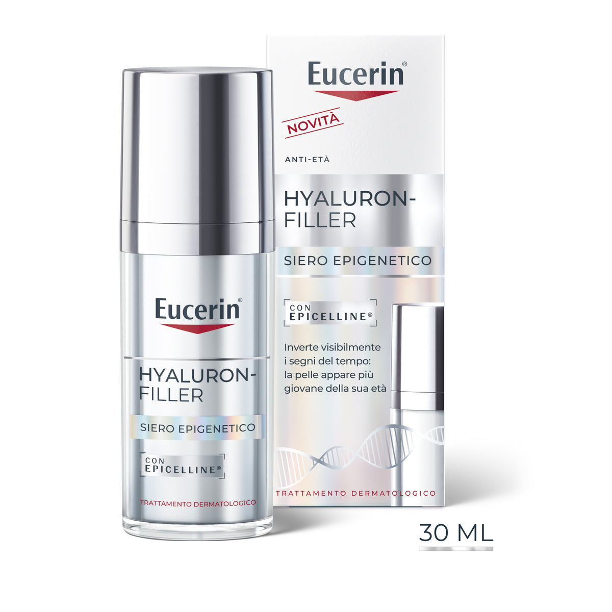 Eucerin Hyaluron-Filler Siero Viso Epigenetico 30ml-9